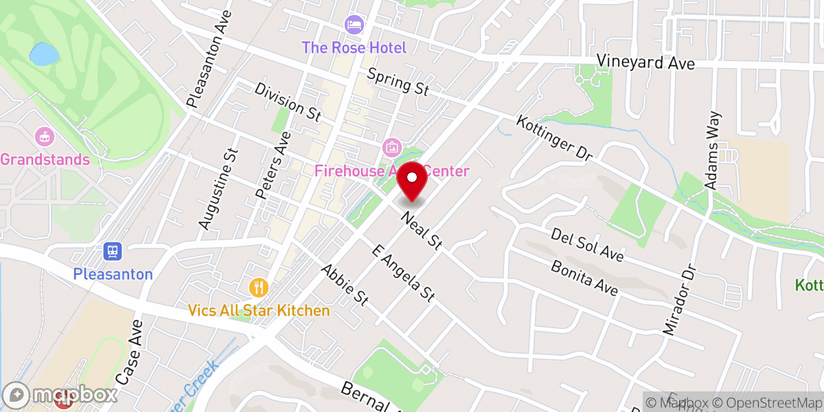 Map showing location of Lighthouse Baptist Church