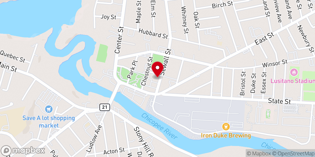 Map showing location of Retreat of Boston - Drug & Alcohol Detox in Boston, MA