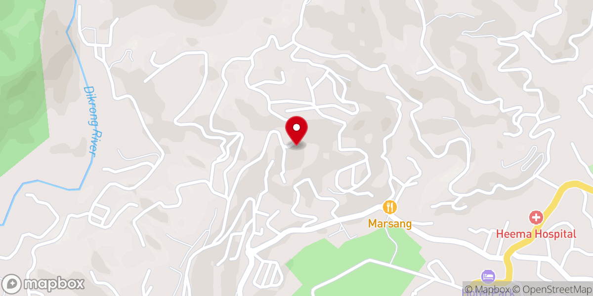 Map showing location of Seventh Day Adventist Church, Itanagar