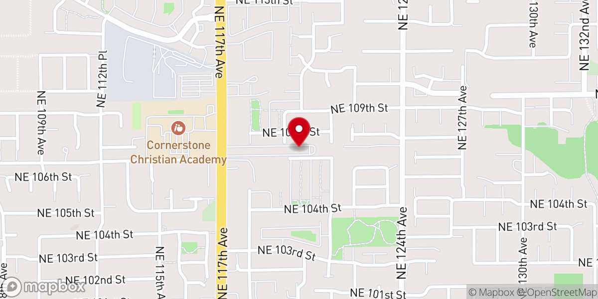Map showing location of The Matson Building (Faith Center Church)