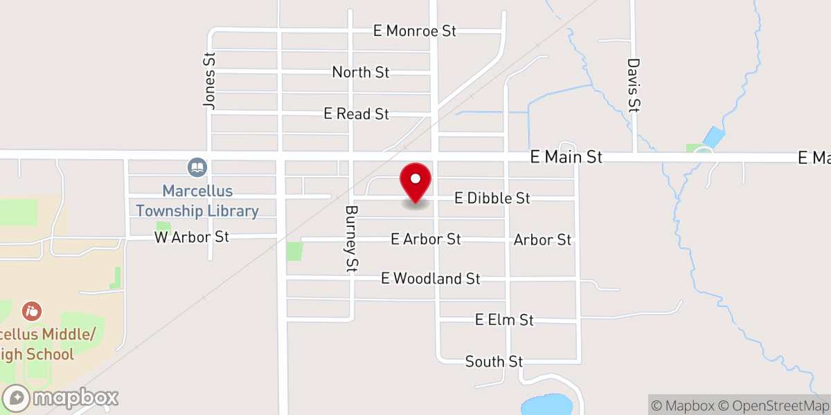 Map showing location of St Margaret Mary CCD Center