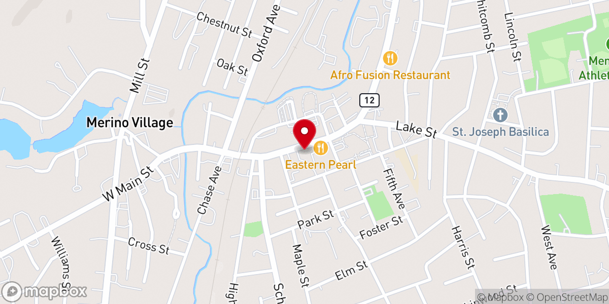 Map showing location of Centro de Restauración Vino y Aceite ( CERVA)