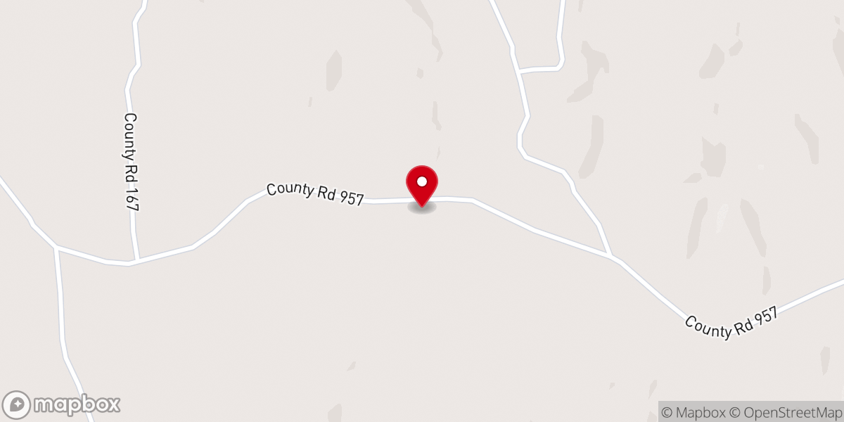 Map showing location of Providence Church