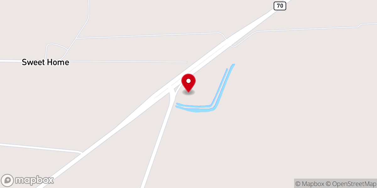 Map showing location of Community Worship Center