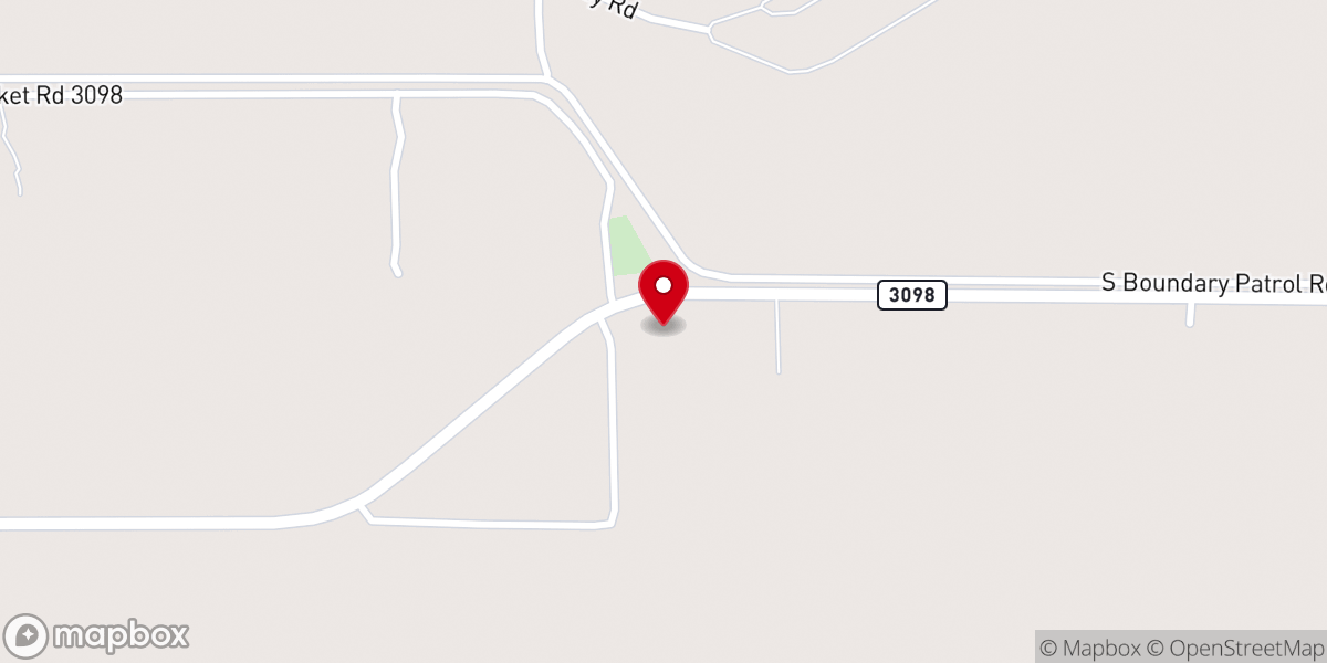 Map showing location of Faith Community Baptist Church