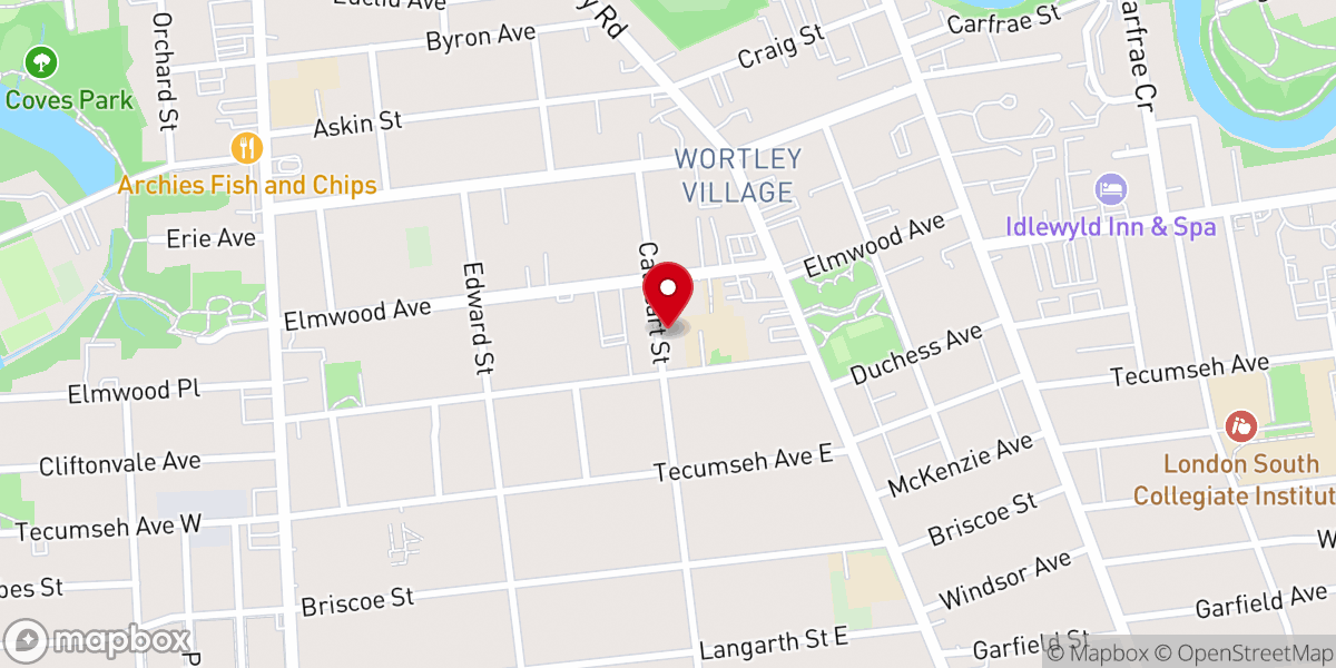 Map showing location of St Francis - St.Martins Catholic Church