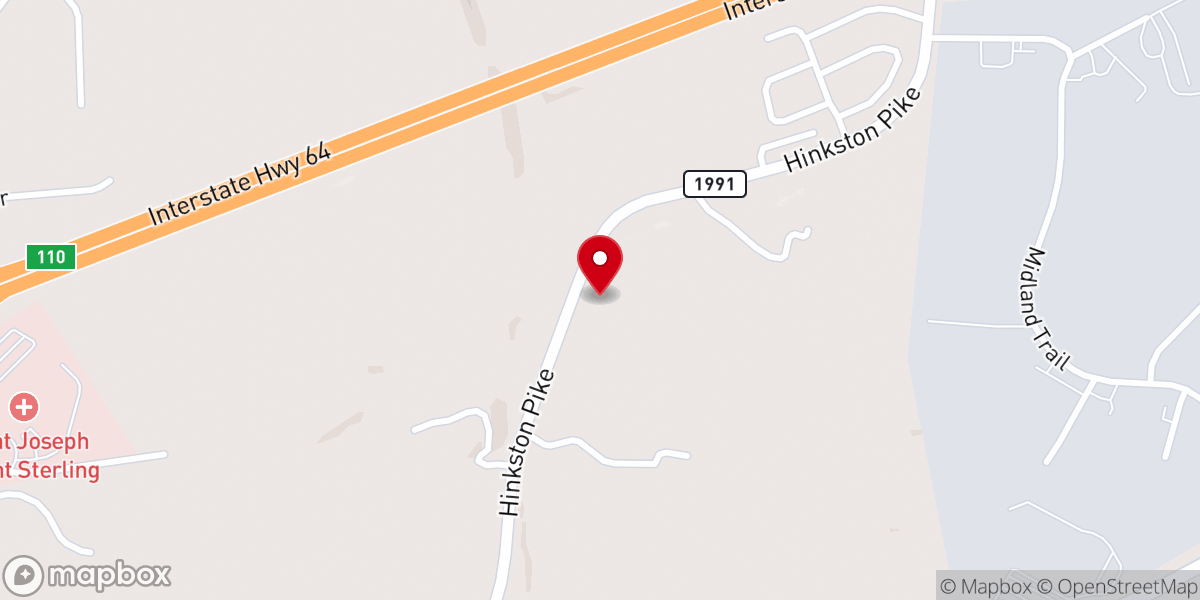 Map showing location of Abundant Life Gospel Church