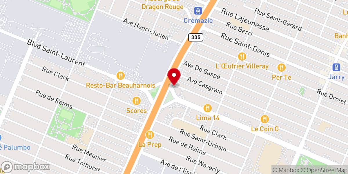 Map showing location of New Covenant Christian Church