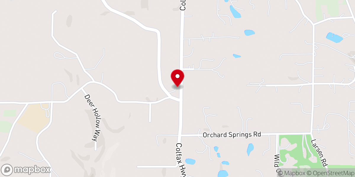 Map showing location of New Beginnings Community