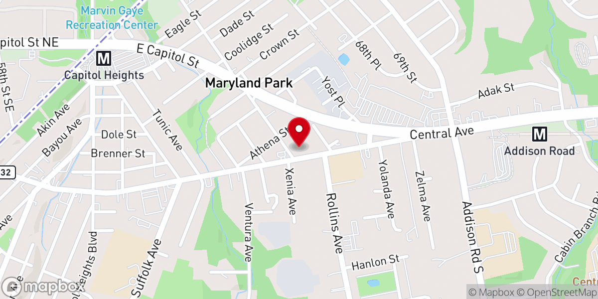 Map showing location of Kingdom Life Empowerment Temple