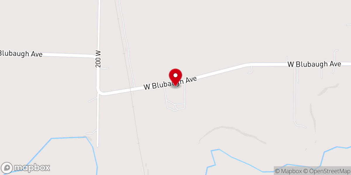 Map showing location of Dull's Tree Farm and Pumpkin Harvest
