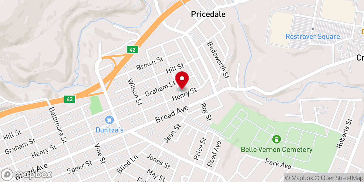 Map showing location of People's Bible Church