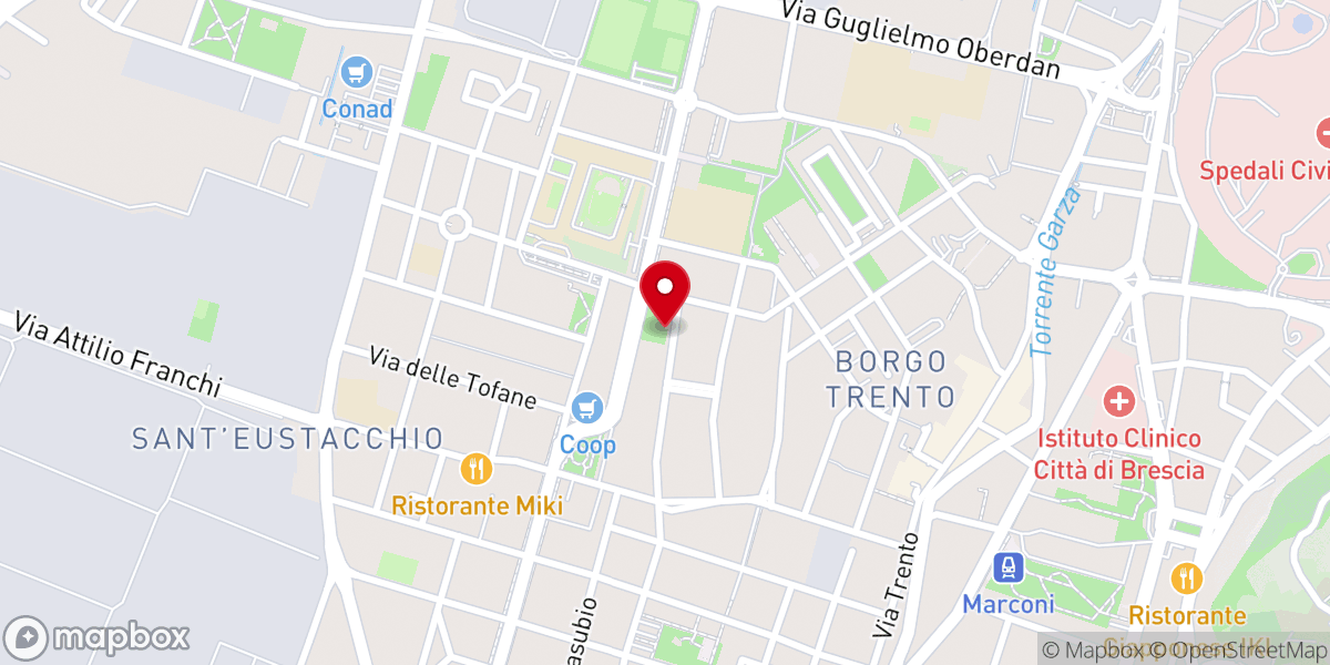Map showing location of Chiesa di San Barnaba Apostolo