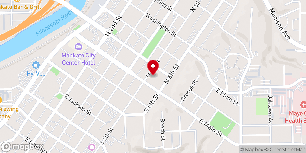 Map showing location of Saints Peter and Paul Catholic Church