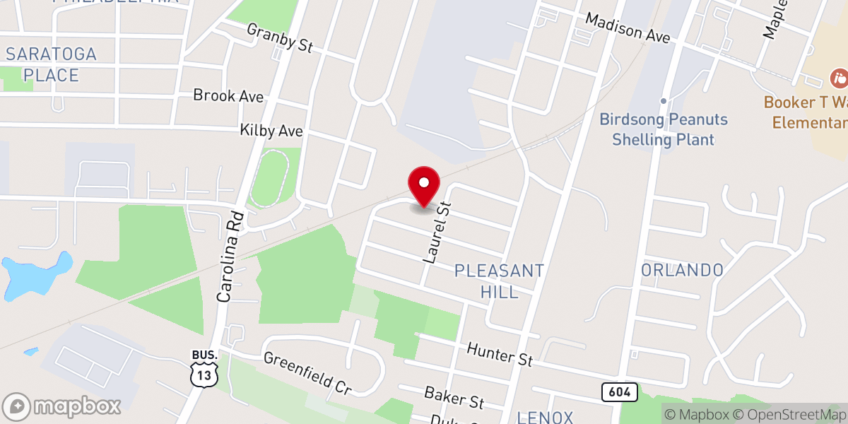 Map showing location of Holy Trinity Elder Church