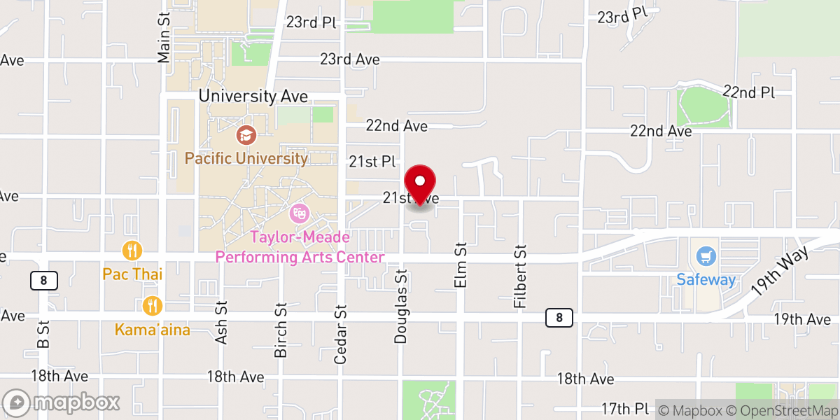 Map showing location of New Life Community Fellowship