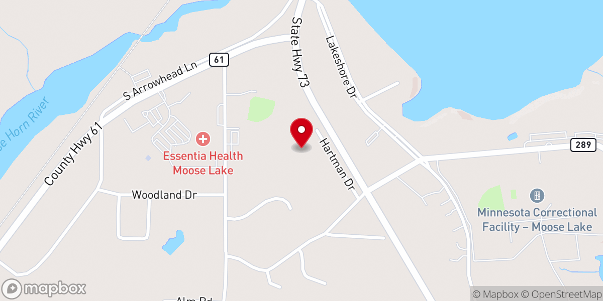 Map showing location of Holy Angels Catholic Church