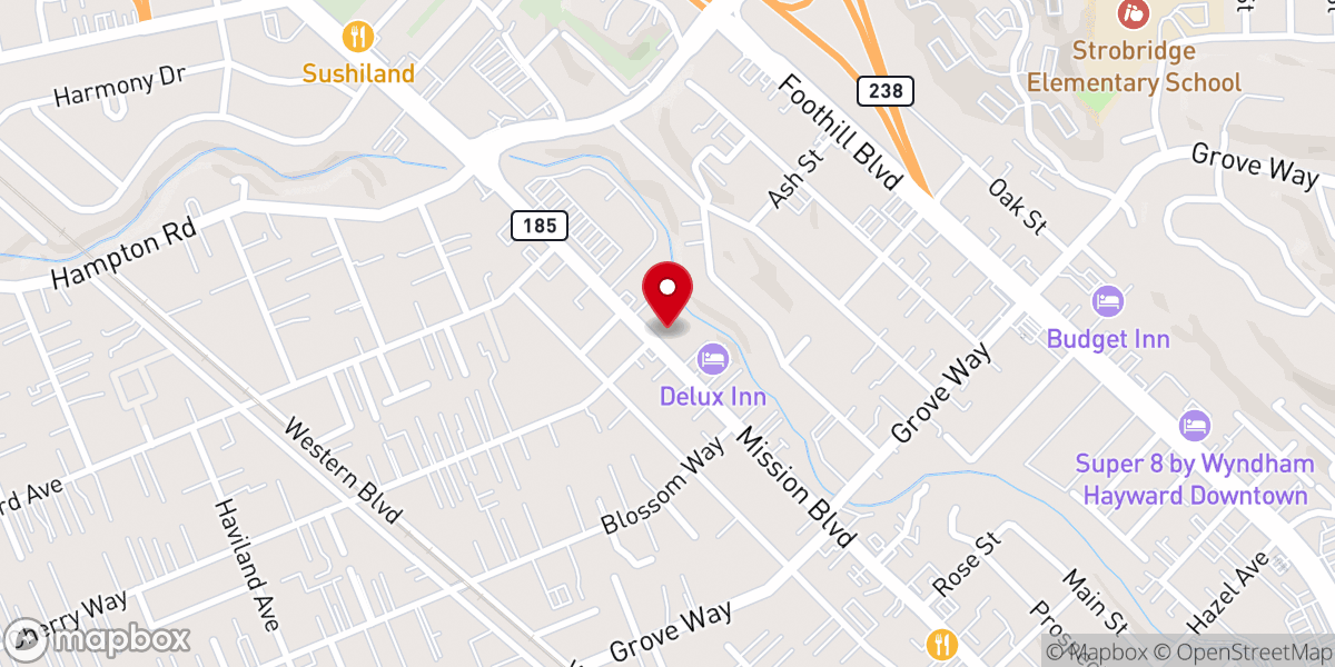 Map showing location of Iglesia Misionera Internacional Torre Fuerte