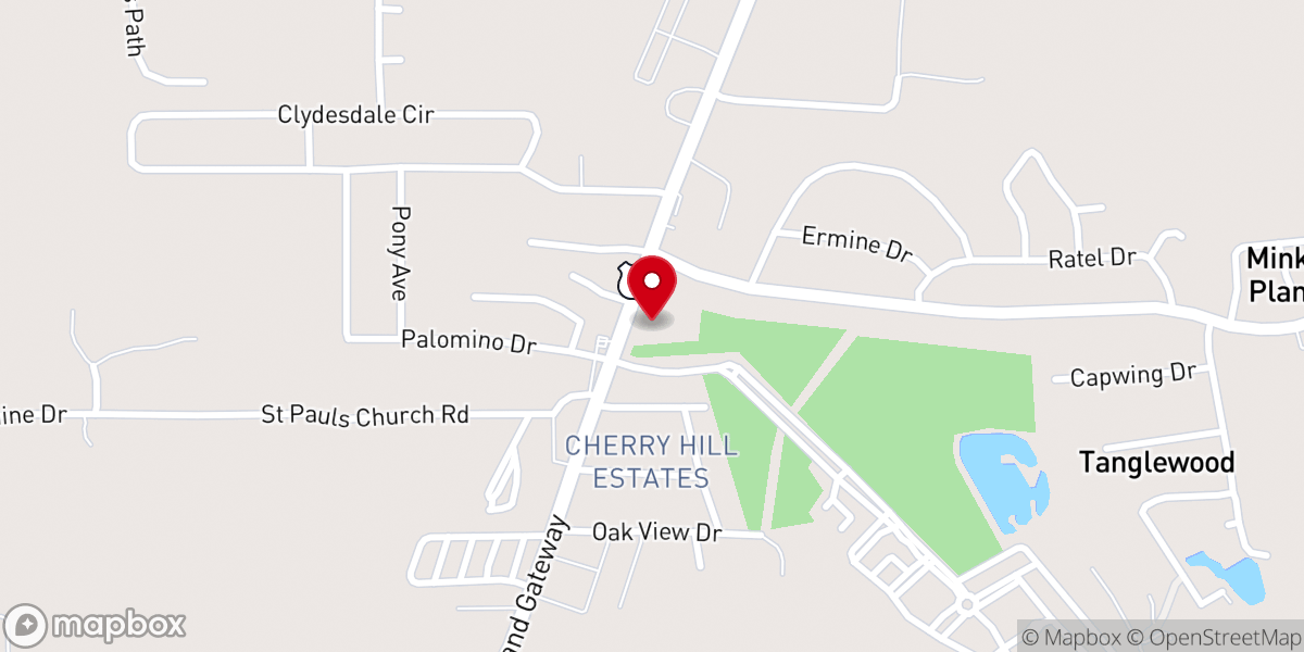 Map showing location of Love House Ministries