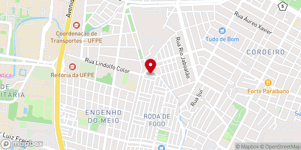 Map showing location of Igreja Evangélica Pentecostal Brasil para Cristo