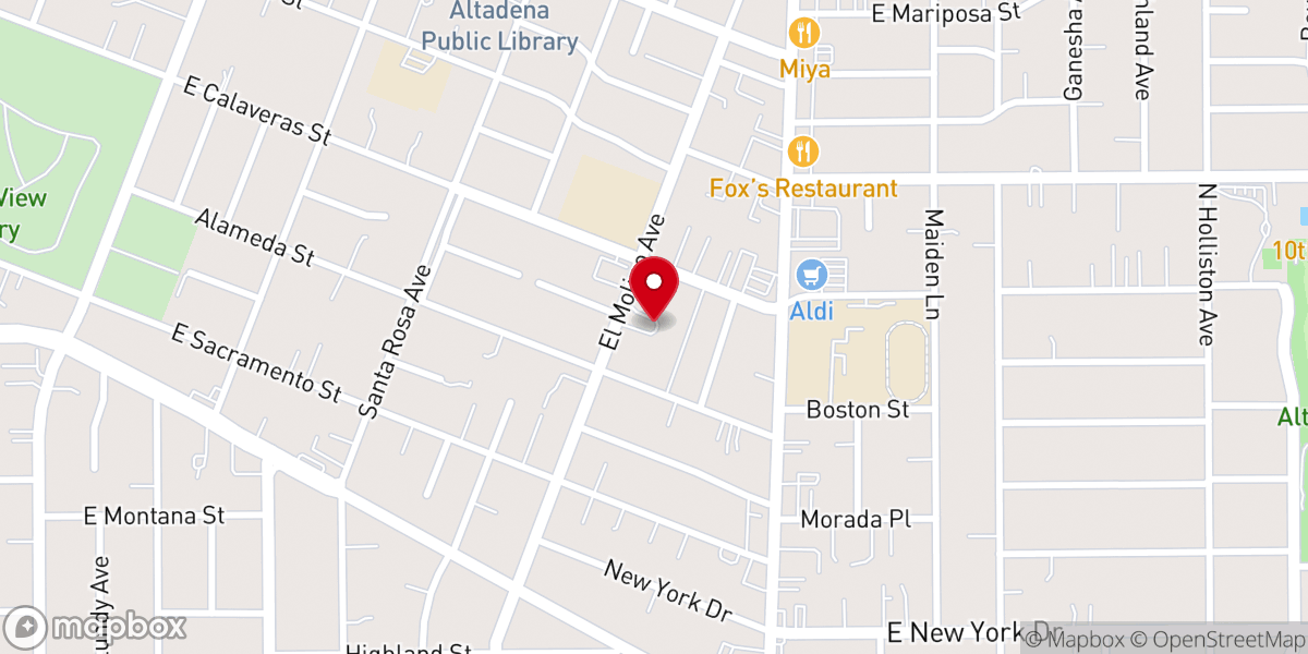 Map showing location of Episcopal Communities & Services