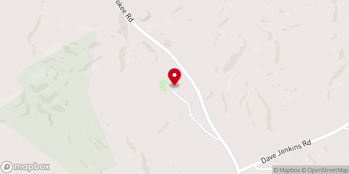 Map showing location of Purity Baptist Church