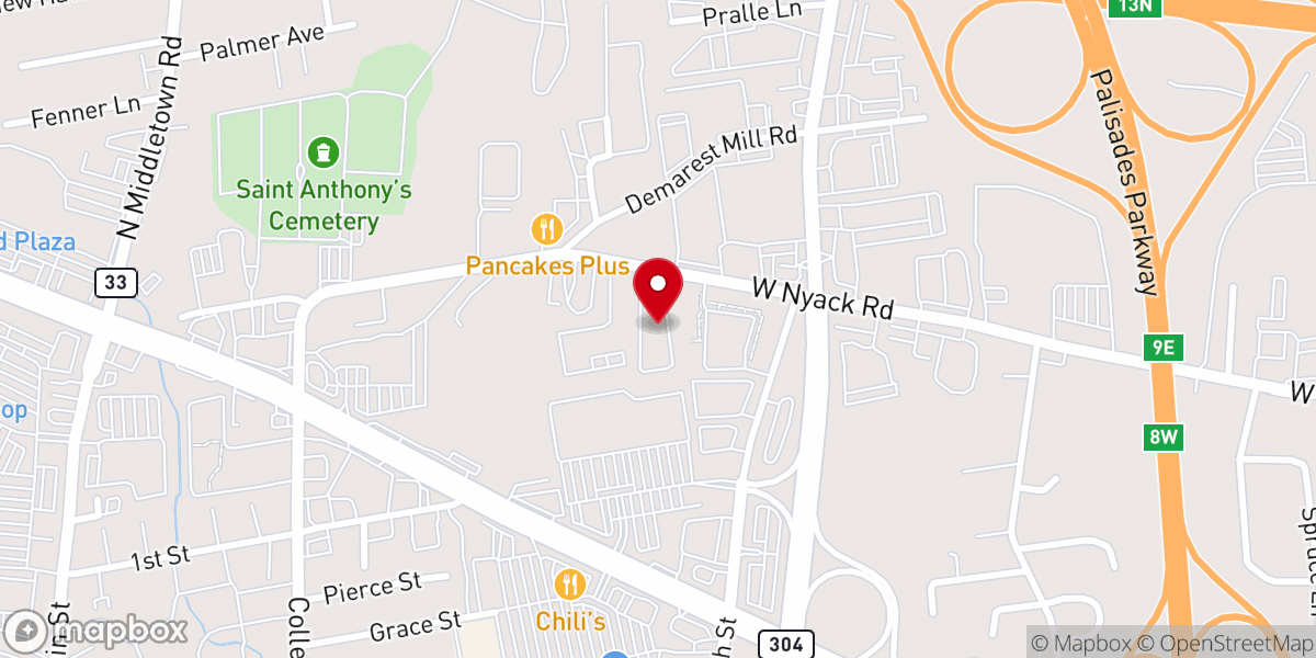 Map showing location of Living Word Christian Fellowship