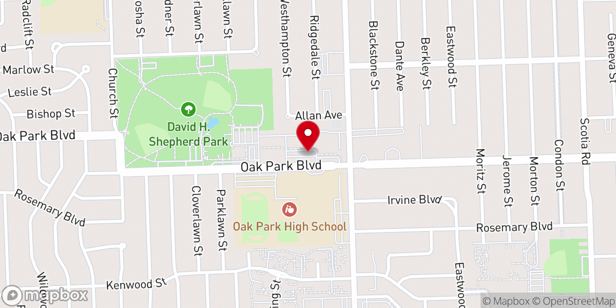 Map showing location of Jewish Heritage Foundation