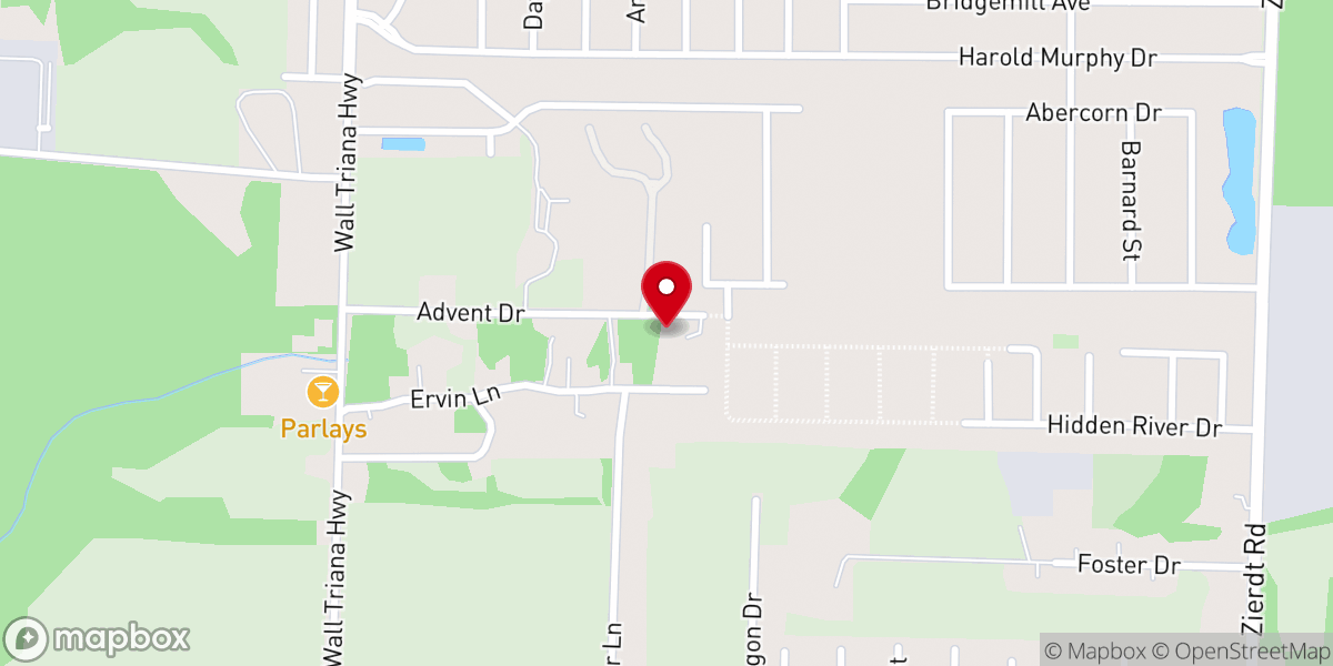 Map showing location of Madison Triana Seventh-day Adventist Church