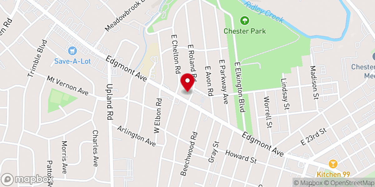 Map showing location of Tu Vien Giac Hanh Temple