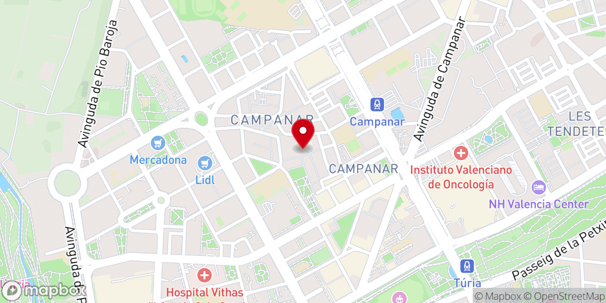 Map showing location of Parroquia de Nuestra Señora de la Misericordia
