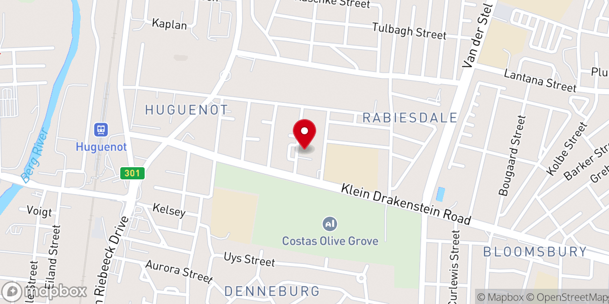 Map showing location of Our Lady of Divine Love Catholic Church