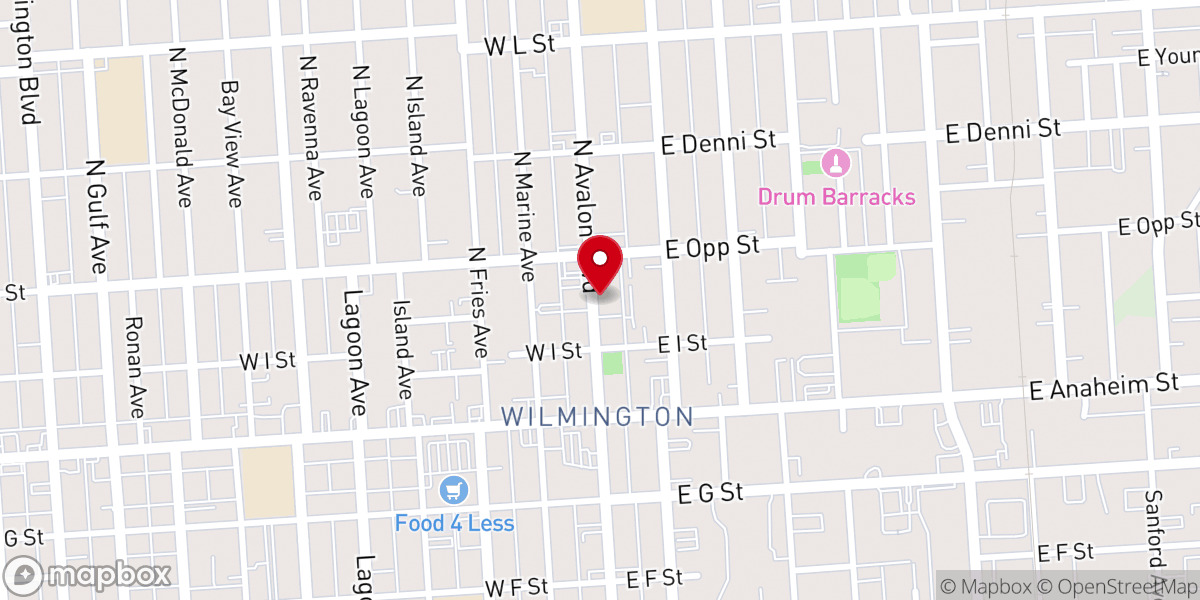 Map showing location of Iglesia Cristiana pentecostes camino de vida #3