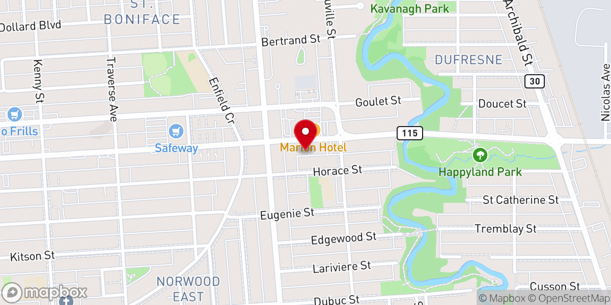 Map showing location of Sts. Peter & Paul Ukrainian Catholic Church