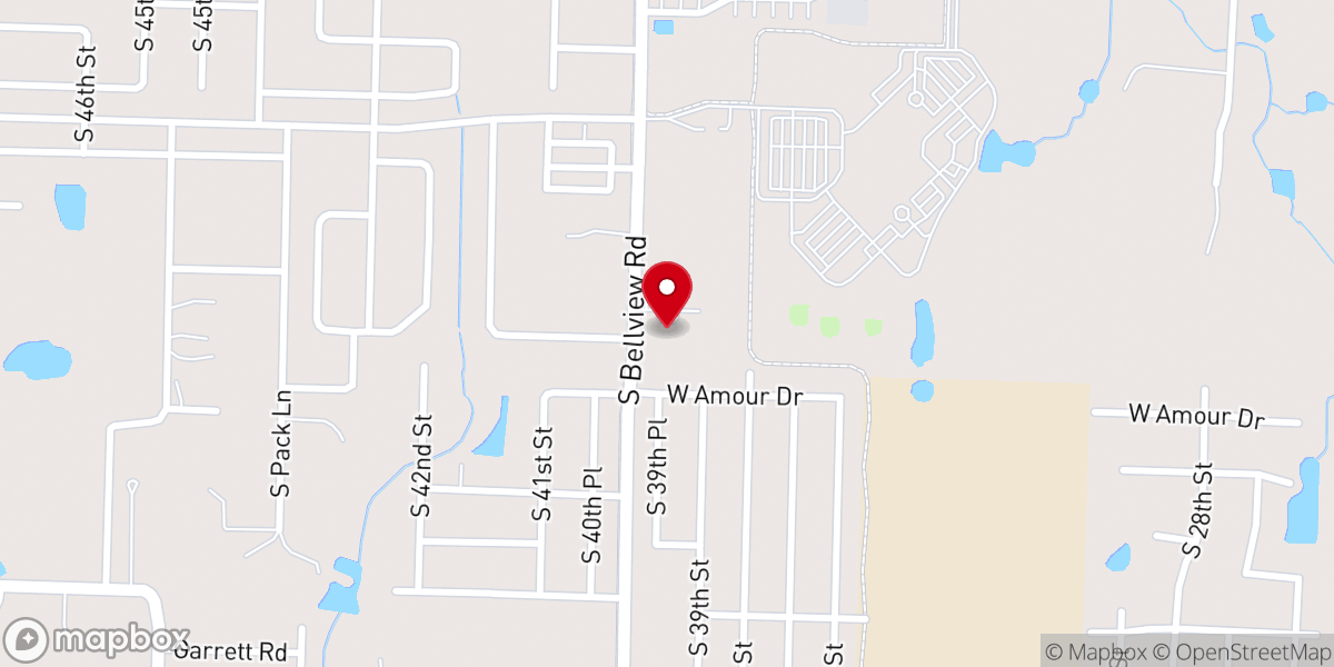 Map showing location of Trinity Grace Church