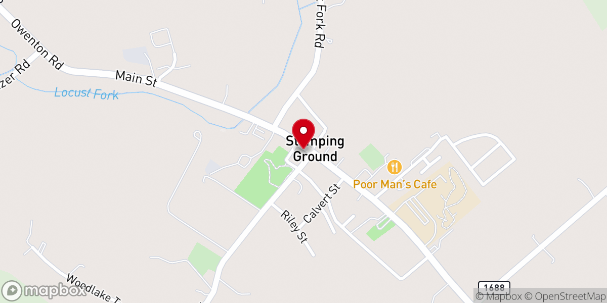 Map showing location of Faith Community Church