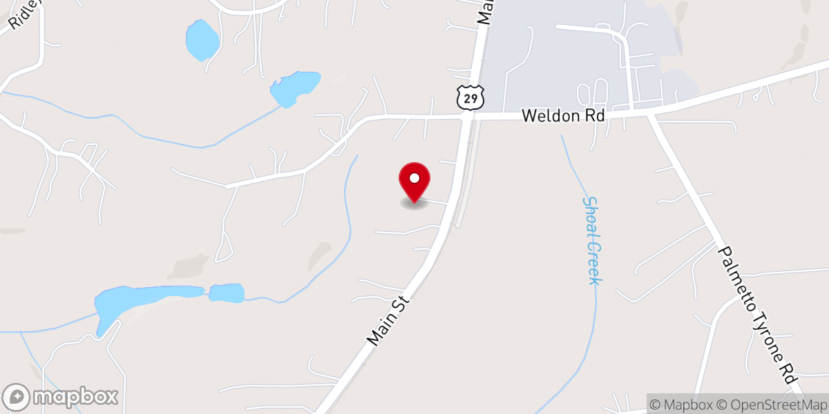 Map showing location of Living Faith Palmetto