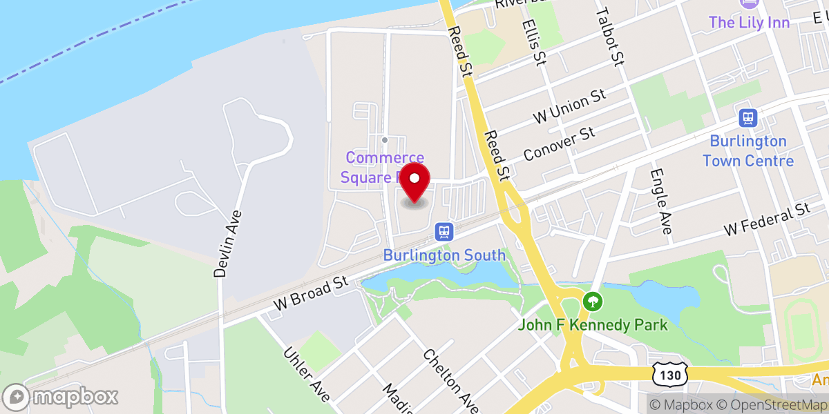 Map showing location of Catholic Charities-Emergency & Community Services - Food Pantry