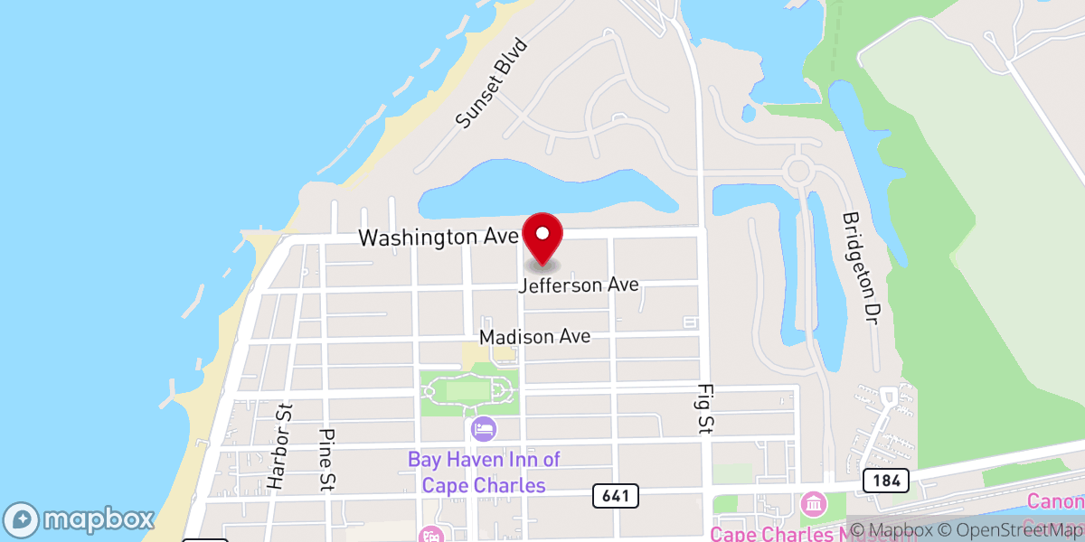 Map showing location of Saint Stephens African Methodist Episcopal Church