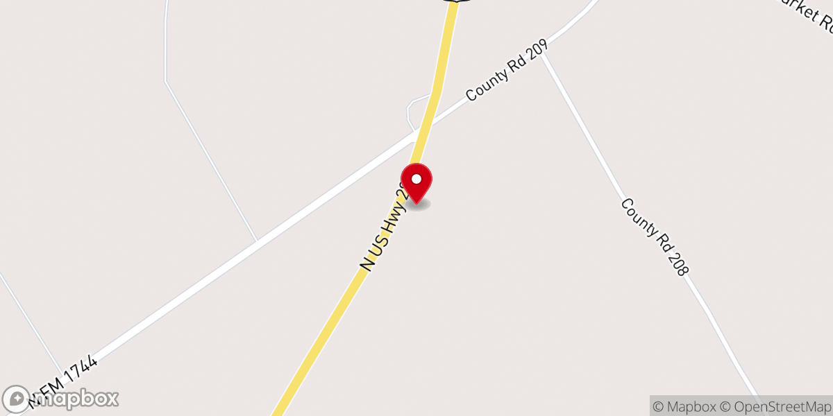 Map showing location of True Vine Fellowship Sanctuary