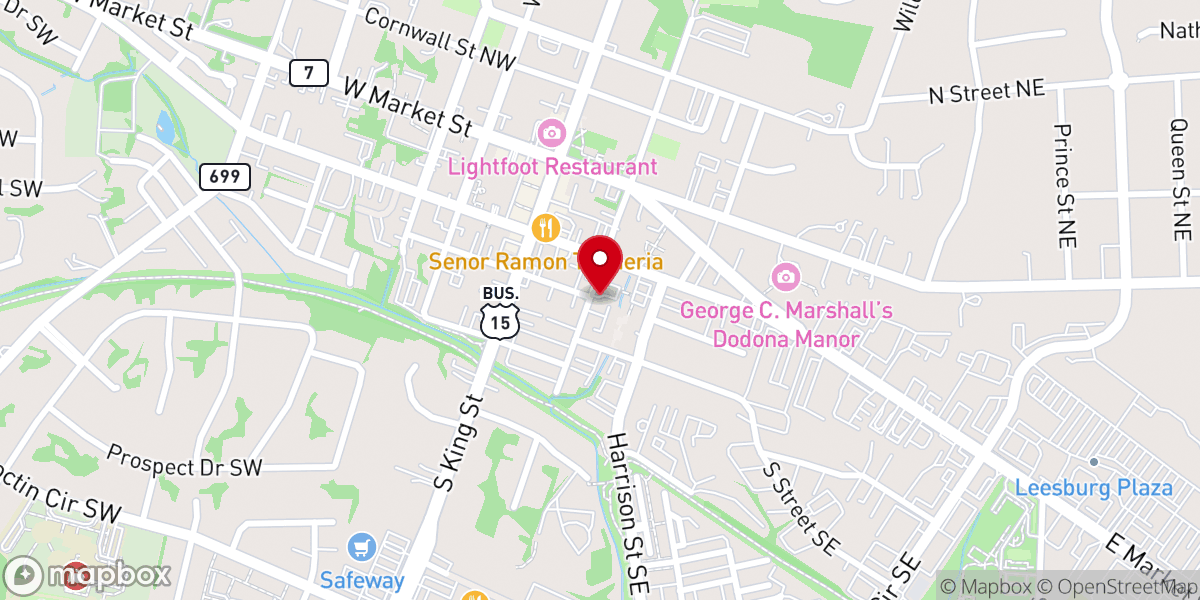 Map showing location of Refined Aesthetics