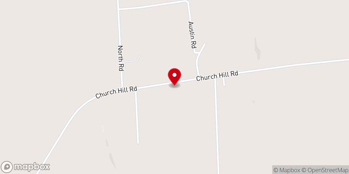 Map showing location of Deacons Clothing Center