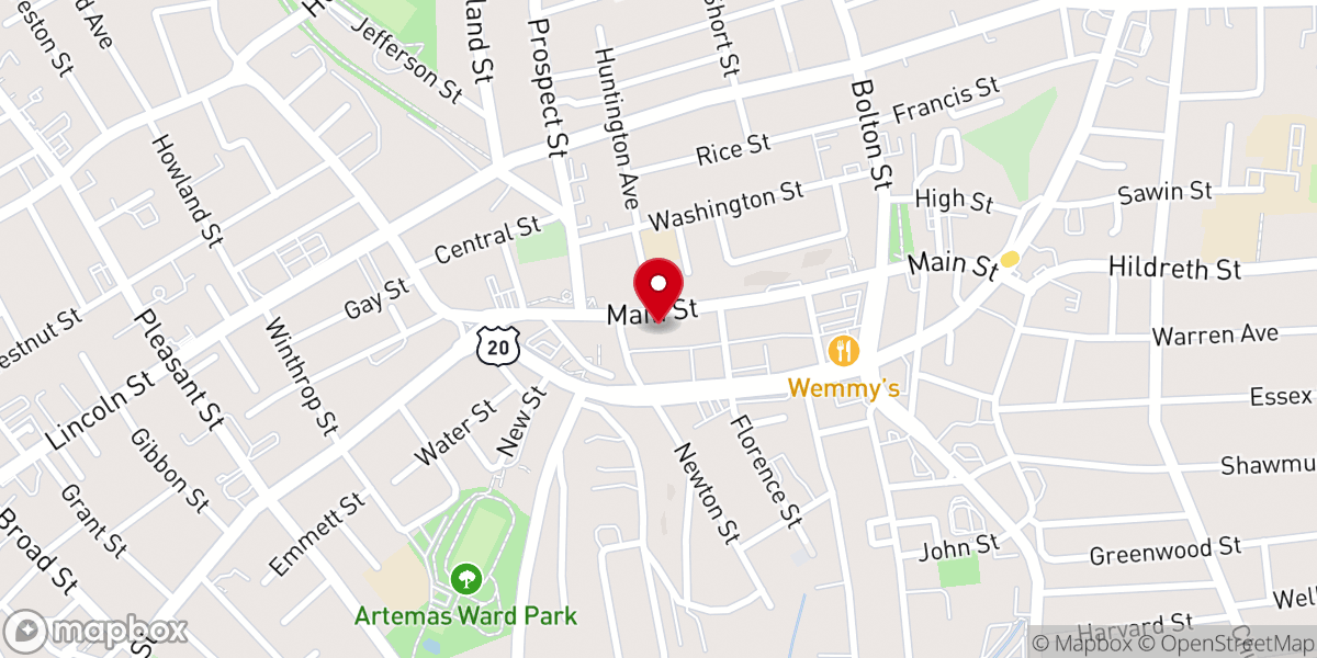 Map showing location of Edify Mission Church