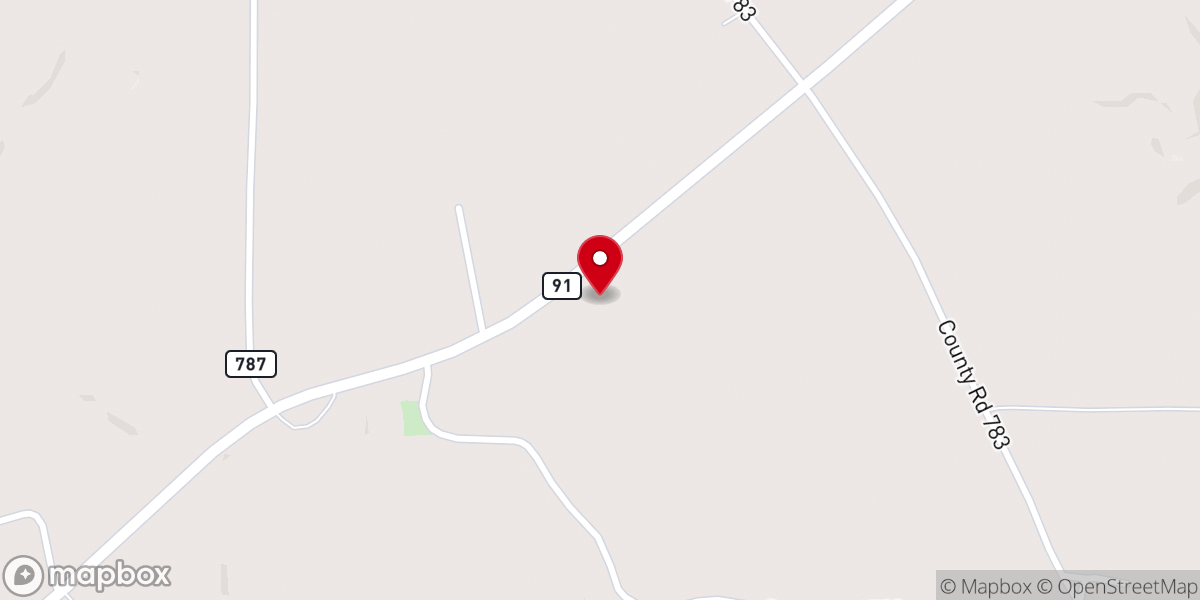 Map showing location of Victory Christian Fellowship Church