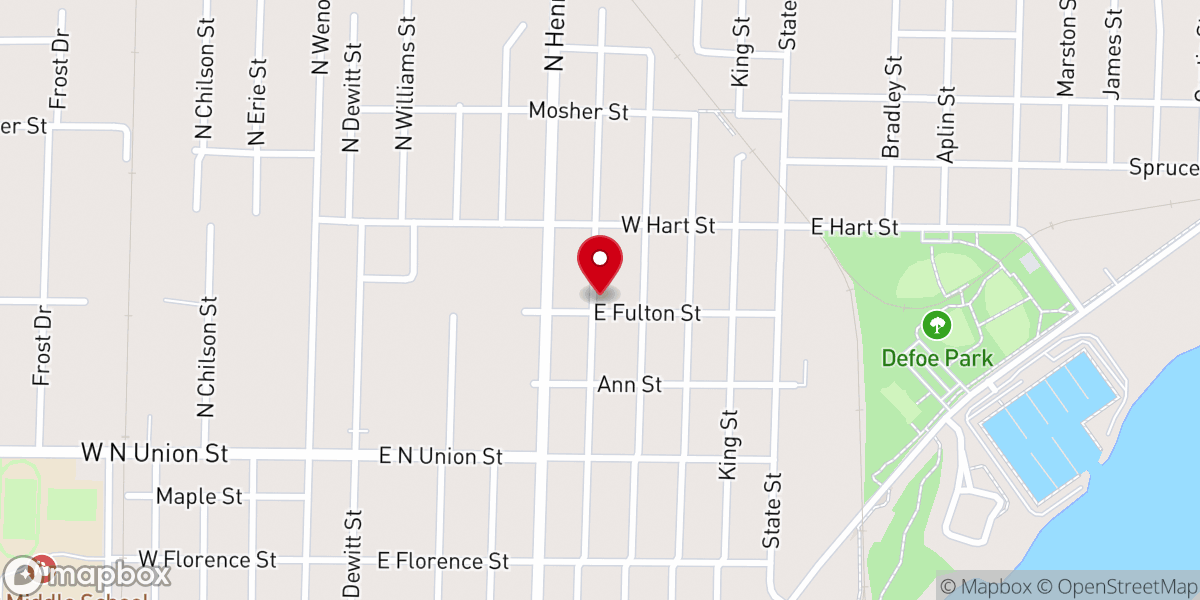 Map showing location of Holy Family Mission