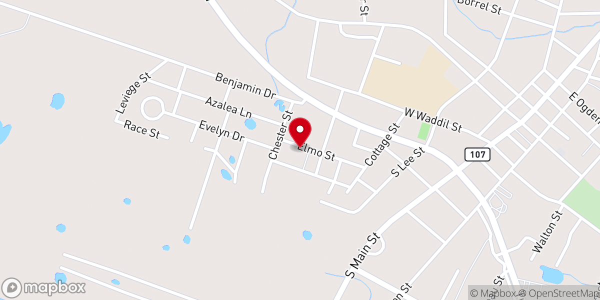 Map showing location of Church For Deliverance Center Inc