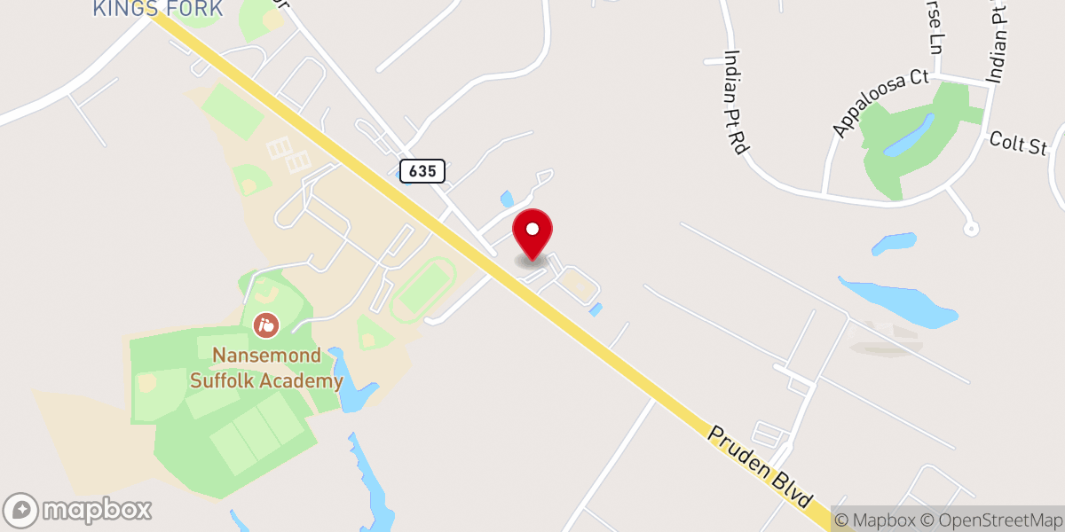 Map showing location of Little Mt. Zion Baptist Church