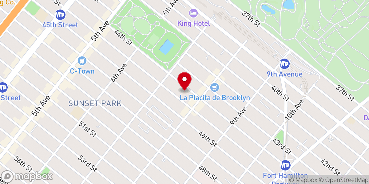 Map showing location of Iglesia Evangelica Principe de Paz