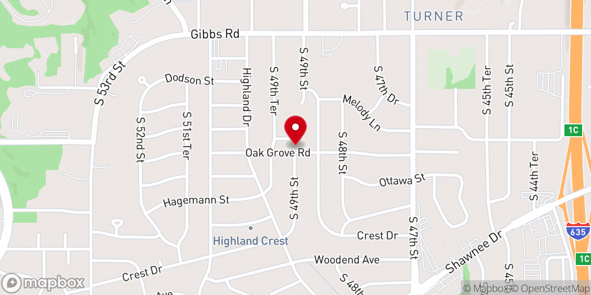 Map showing location of Iglesia Cristiana Bethel Church of God