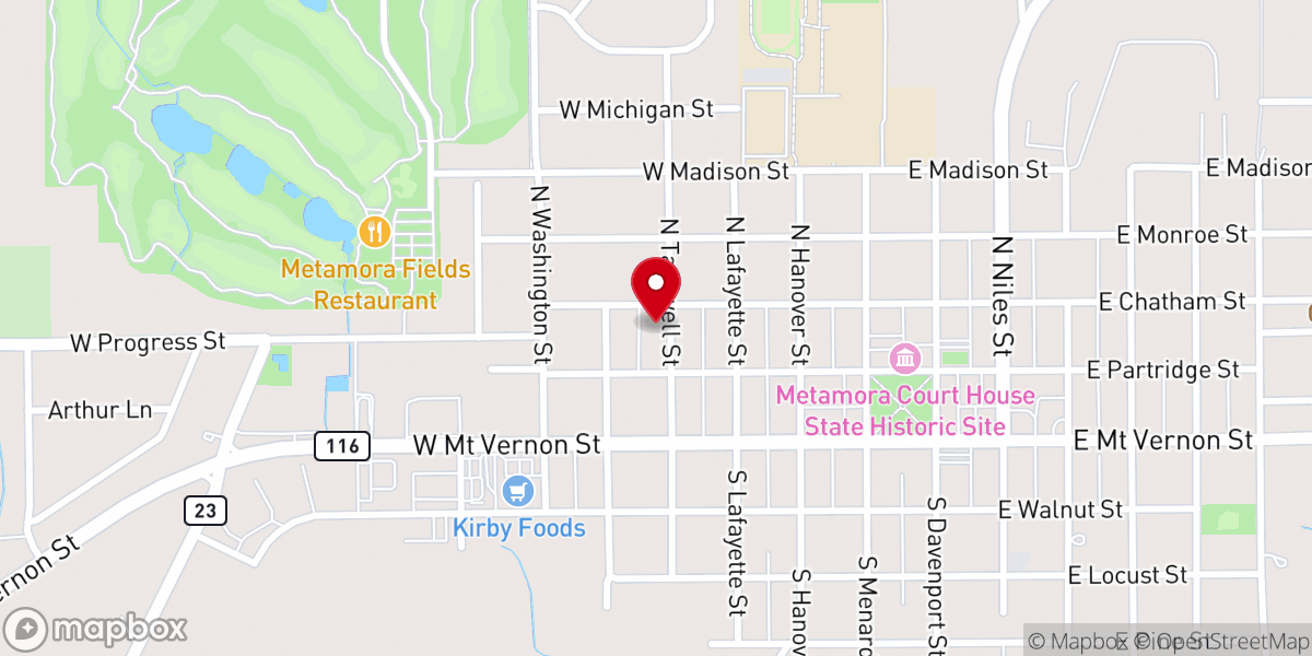 Map showing location of St Mary's Catholic School